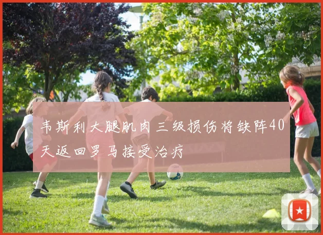 韦斯利大腿肌肉三级损伤将缺阵40天返回罗马接受治疗